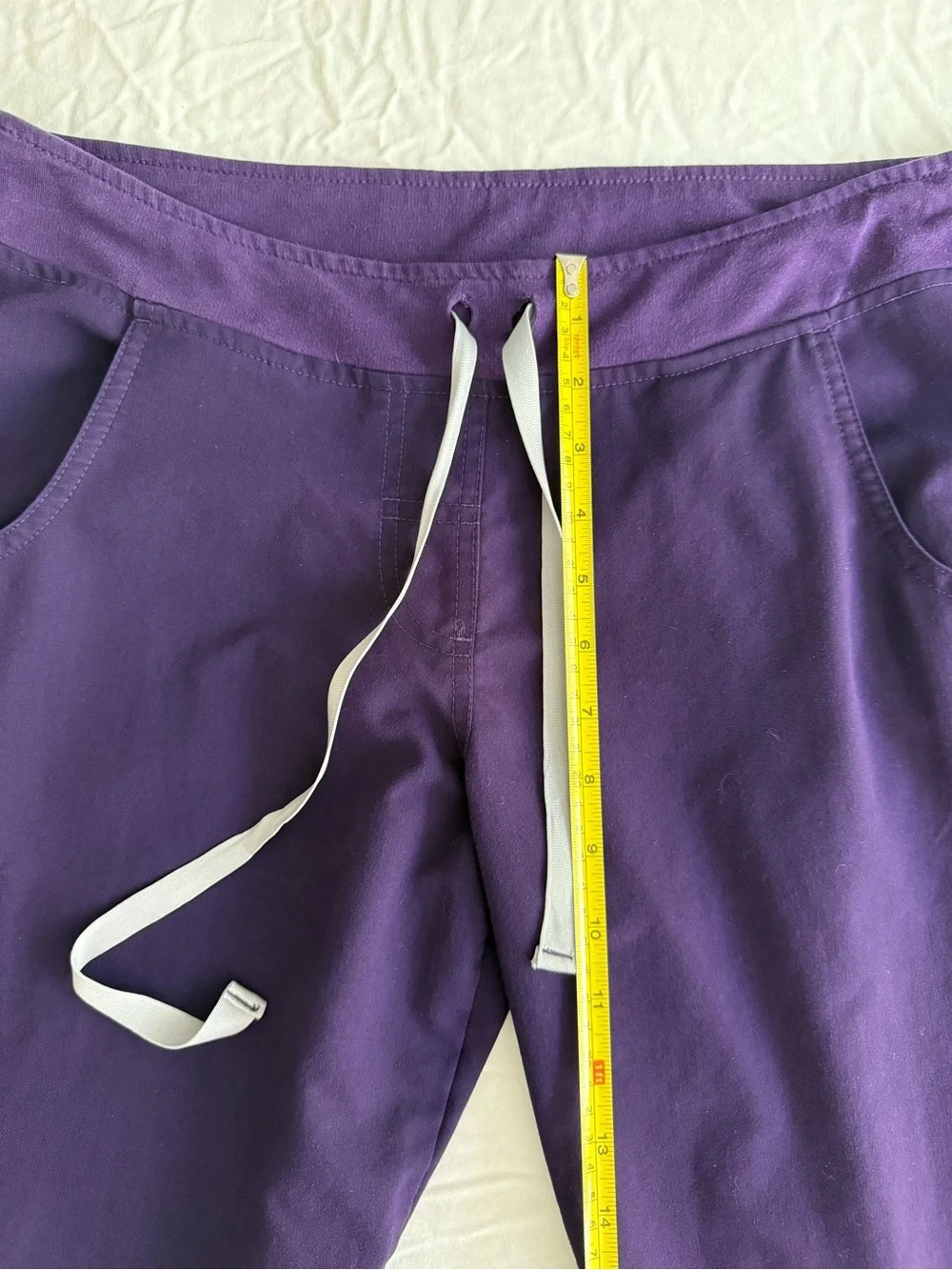 FIGS Scrub Pants Men's S Purple Technical Collection Drawstring Medical Nurse